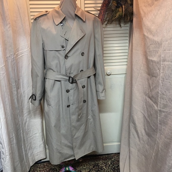 London Fog- Classic trench coat with winter liner - Picture 2 of 11